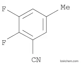 Molecular Structure of 1003712-18-2 (2,3-Difluoro-5-Methylbenzonitrile)